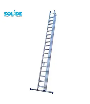 Solide Leiter 3x18 Sprossen