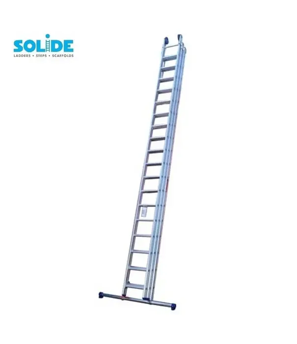 Solide Solide Leiter 3x18 Sprossen