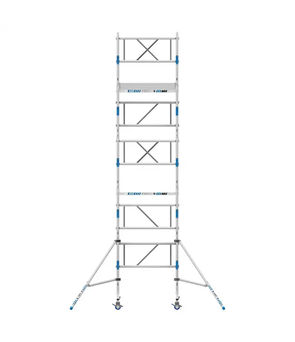 ASC ASC XS Tower échafaudage par 1 personne hauteur de travail 6,20 m
