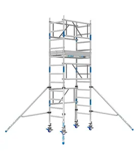 ASC XS Tower Rollgerüst für 1 Person Arbeitshöhe 4,20 m