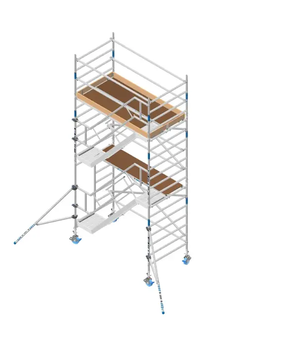 ASC échafaudage d'escaliers 135 x 250 hauteur travail 6 m