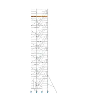 échafaudage d'escaliers 135 x 250 hauteur travail 14 m