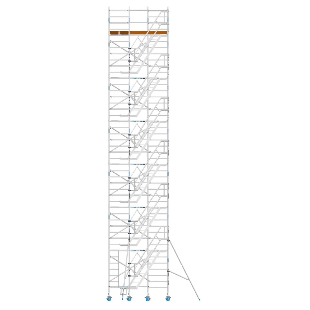 ASC échafaudage d'escaliers 135 x 250 hauteur travail 14 m