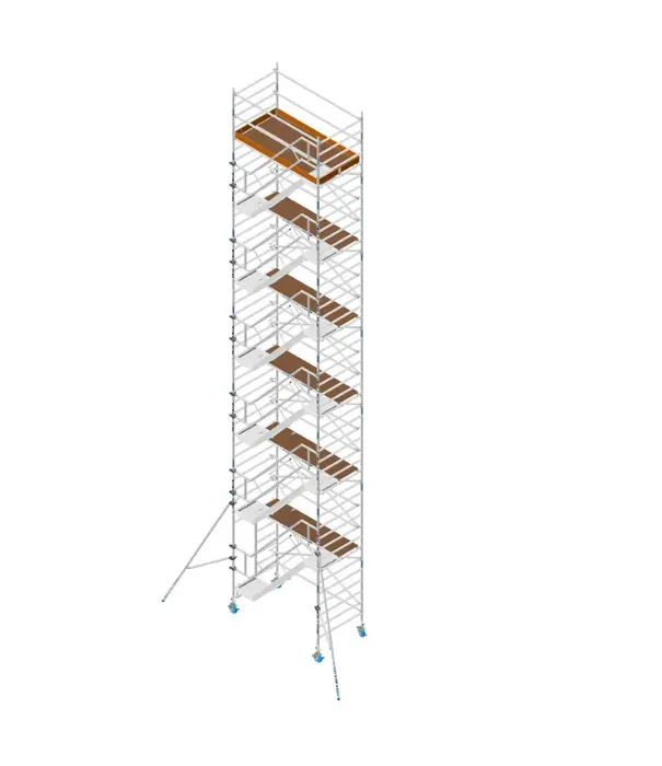 ASC Échafaudage d'escalier ASC 135x250 - 14 m hauteur de travail