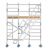 ASC échafaudage d'escaliers 135 x 250 hauteur travail 4 m