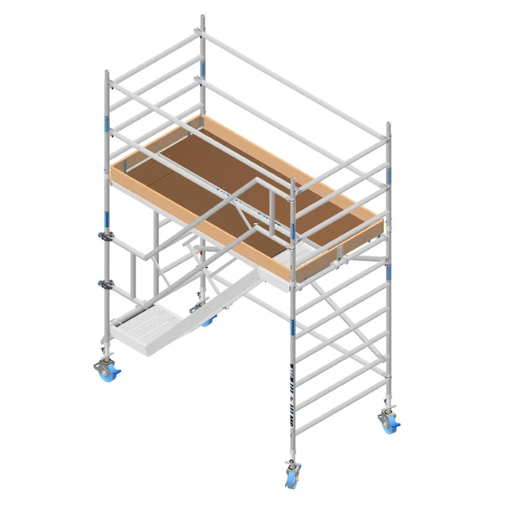 ASC échafaudage d'escaliers 135 x 250 hauteur travail 4 m