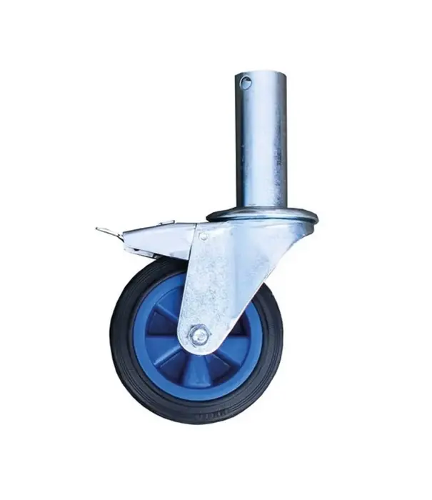 ASC Roues d'échafaudage pliant 150 mm (4 pièces)