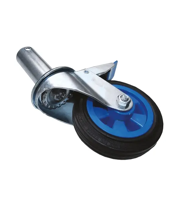ASC Roues d'échafaudage pliant 150 mm (4 pièces)