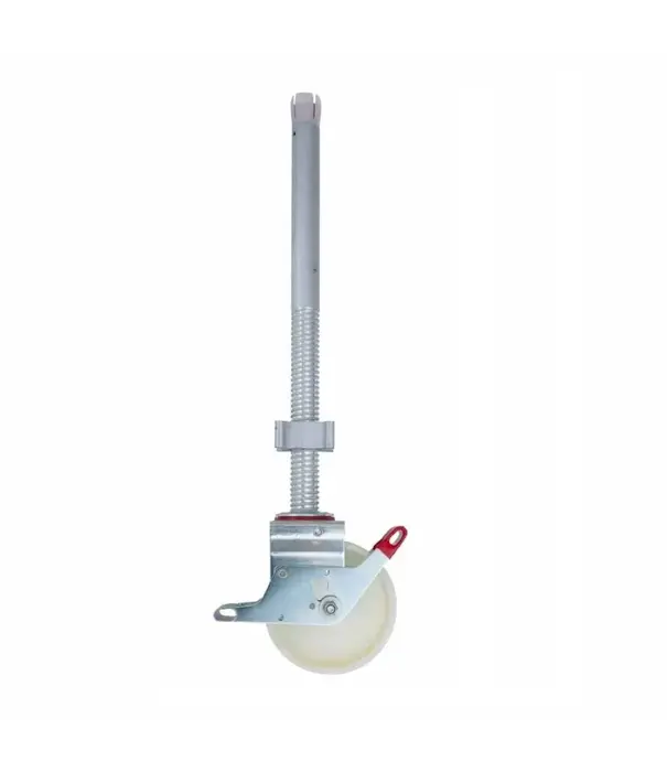 EuroScaffold Roues d'échafaudage  200 mm réglables 800 Kg nylon (4 pièces)