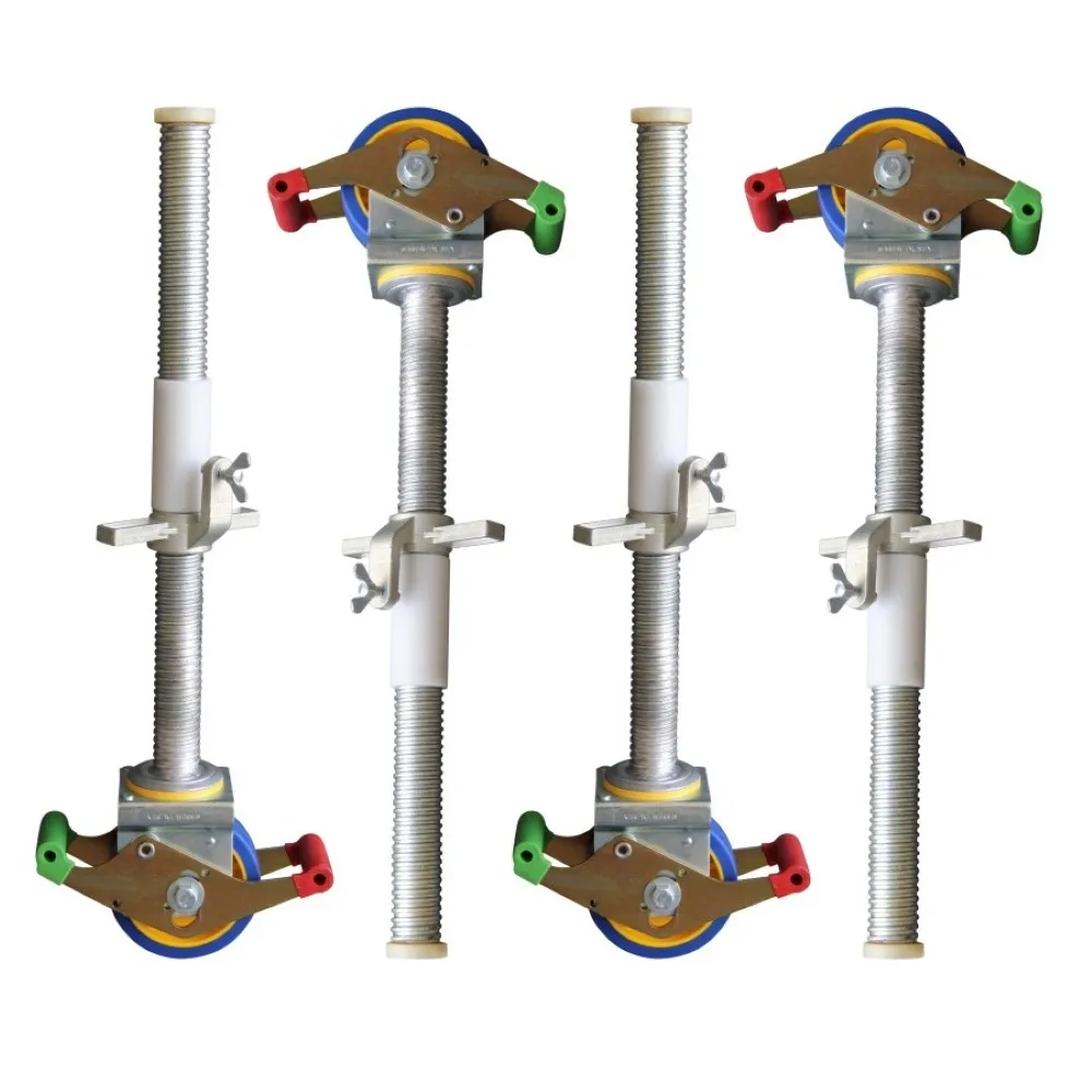 ASC Spindelrollen 125 mm mit Stahlspindel Polyamide (4 stück)