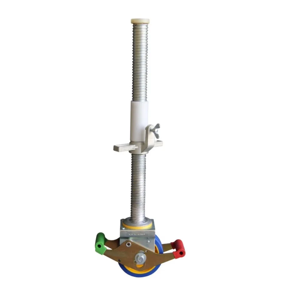 ASC Spindelrollen 125 mm mit Stahlspindel Polyamide (4 stück)