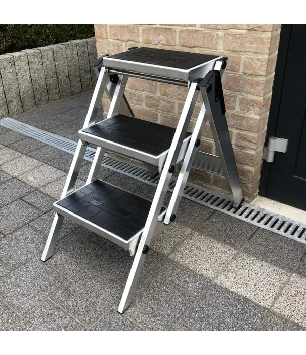 Little Jumbo Marchepied pliant alu Little Jumbo Compact 3 marches