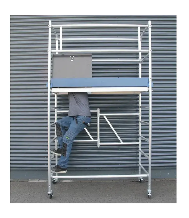 Alumexx Échafaudage pliant Alumexx Eco Line module A+B hauteur travail 3,80 m
