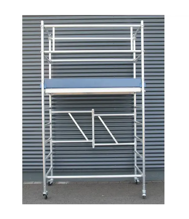 Alumexx Échafaudage pliant Alumexx Eco Line module A+B hauteur travail 3,80 m