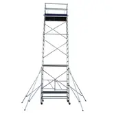 Échafaudage pliant Alumexx Eco Line module ABCD hauteur travail 7,80 m