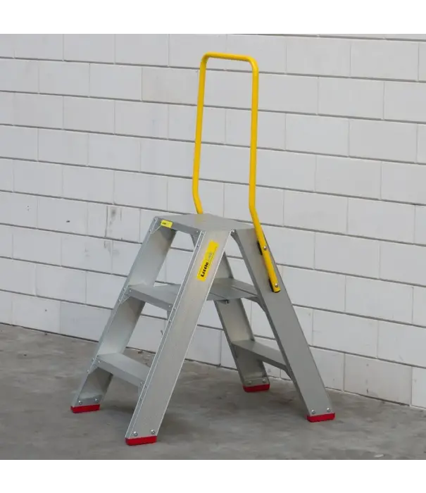 Jumbo Escabeau double 2x3 marches Jumbo SuperPRO