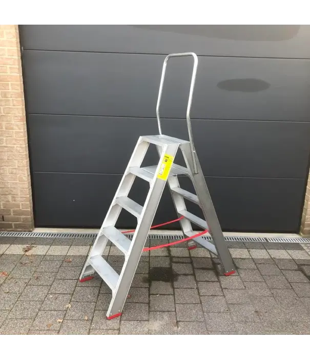 Jumbo Escabeau double 2x5 marches Jumbo SuperPRO