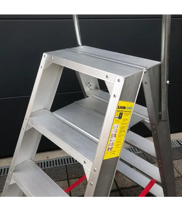 Jumbo Escabeau double 2x5 marches Jumbo SuperPRO