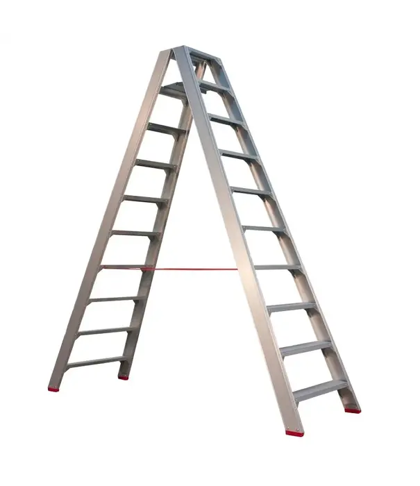 Jumbo Escabeau double 2x10 marches Jumbo SuperPRO