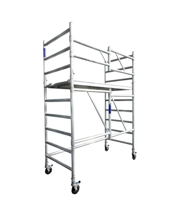 ASC Échafaudage pliant ASC 90x190 hauteur de travail 3,85 m
