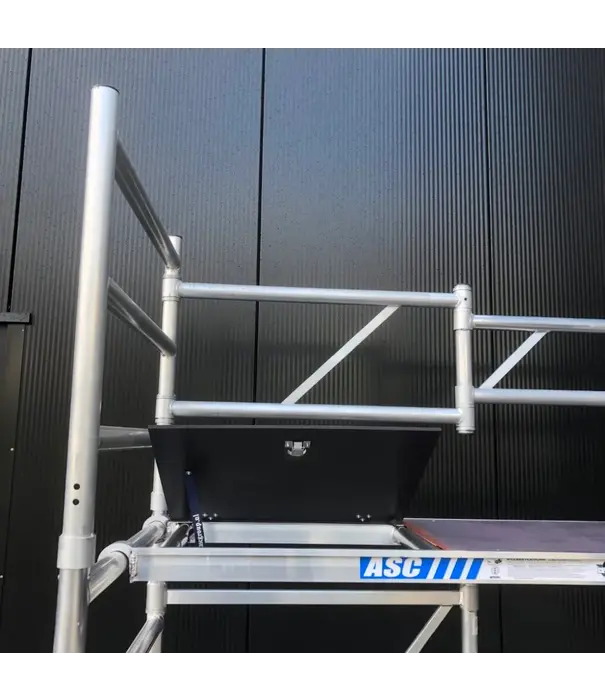 ASC Échafaudage pliant ASC 90x190 hauteur de travail 3,85 m