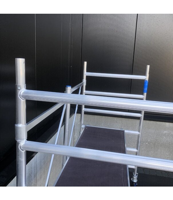 ASC Échafaudage pliant ASC 90x190 avec marche hauteur travail 3 m