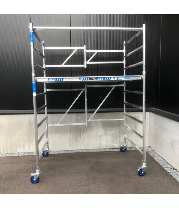 ASC Échafaudage pliant ASC 135x190 hauteur de travail 3,85 m