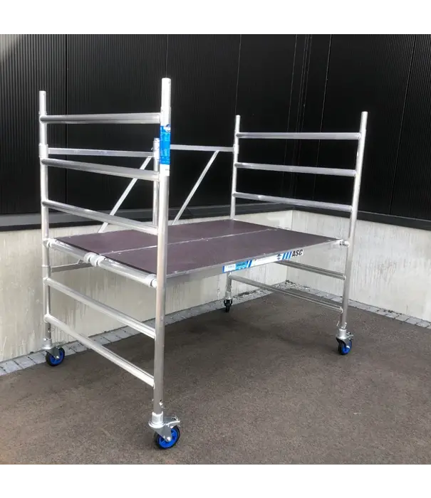 ASC Échafaudage pliant ASC 135x190 hauteur de travail 3 m