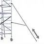 Rollgerüst Stabilisator Teleskopisch 300 cm