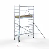 Zimmerfahrgerüst EuroScaffold 90x190 Arbeitshöhe 4,7 m + 2 stabilisatoren