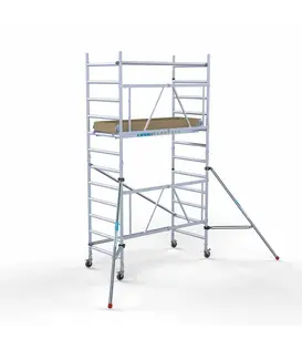 Zimmerfahrgerüst EuroScaffold 90x190 Arbeitshöhe 4,7 m + 2 stabilisatoren