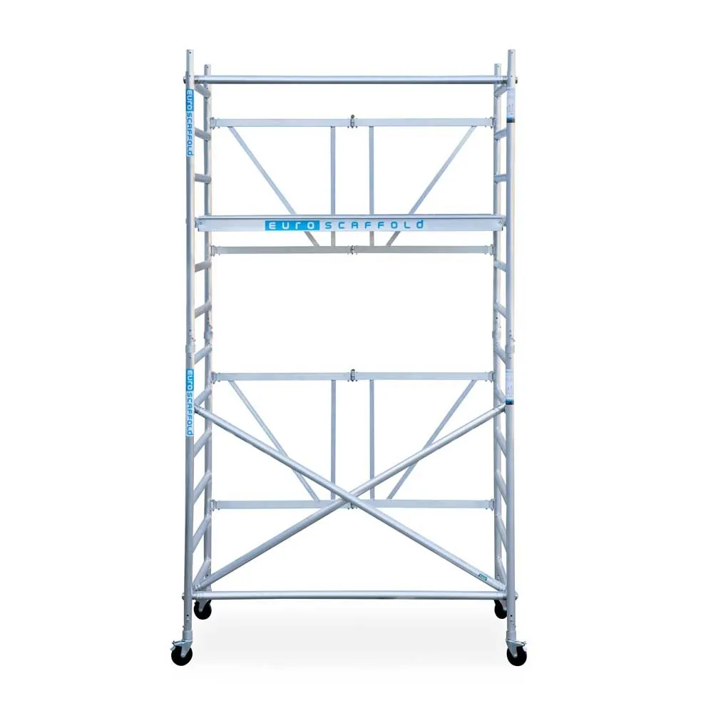 EuroScaffold Zimmerfahrgerüst EuroScaffold 135x190 Arbeitshöhe 4,70 m