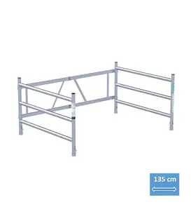 Échafaudage EuroScaffold cadre pliant de 3 échelons 135-3