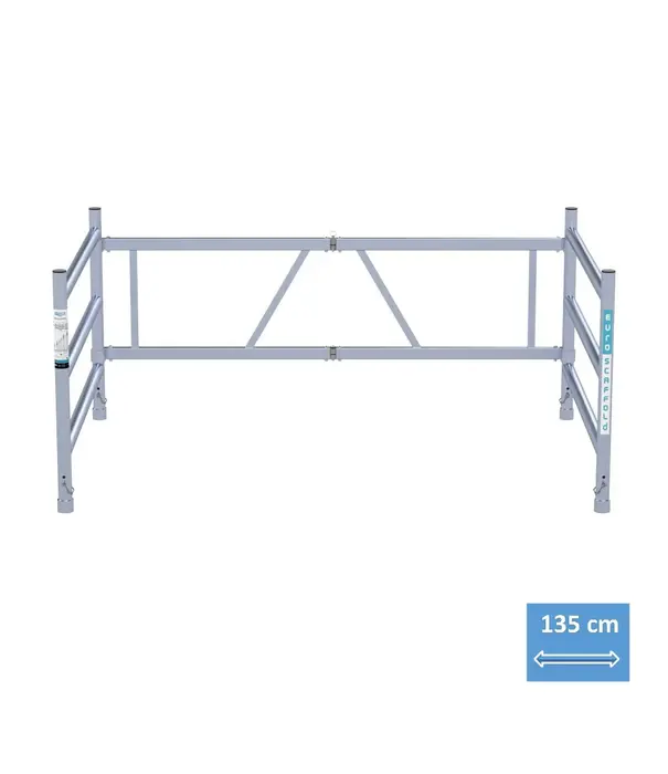 EuroScaffold Échafaudage EuroScaffold cadre pliant de 3 échelons 135-3