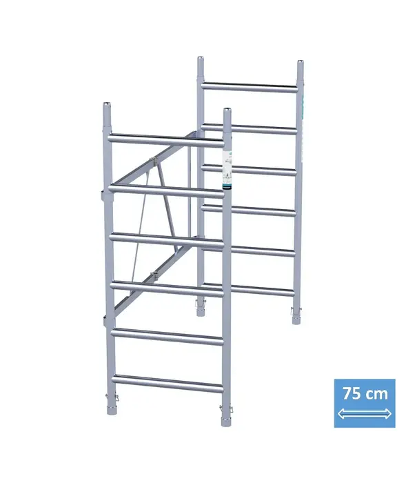 EuroScaffold Échafaudage EuroScaffold cadre pliant 6 échelons 75-6