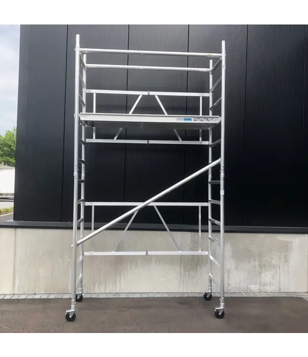 EuroScaffold Échafaudage pliant Euroscaffold hauteur de travail 4,50 m