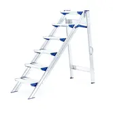 Klapptreppe Apo Jumbo 6 Stufen zusammenklappbar