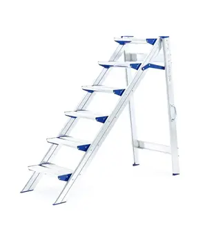 Klapptreppe Apo Jumbo 6 Stufen zusammenklappbar