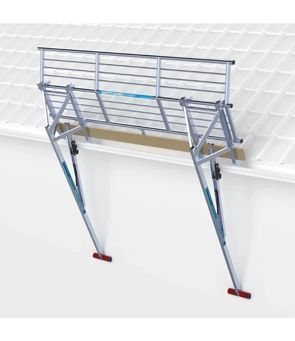 EuroScaffold SGS Edge Dachrandsicherung 3 Meter | Schrägdach bis 60°
