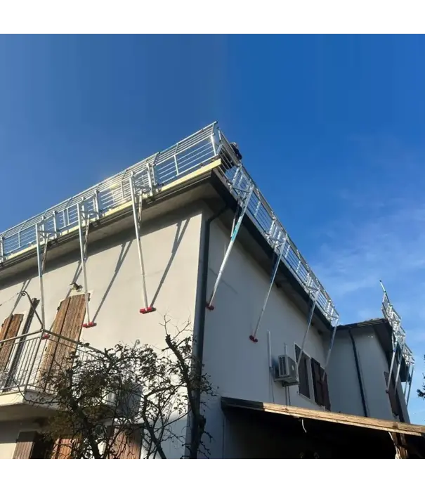 EuroScaffold SGS Edge Dachrandsicherung 3 Meter | Schrägdach bis 60°