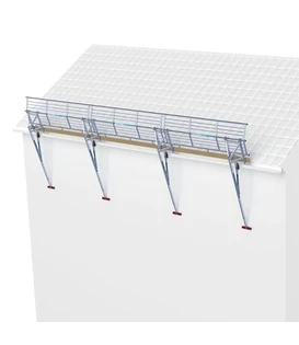 SGS Edge Dachrandsicherung 9 Meter Schrägdach