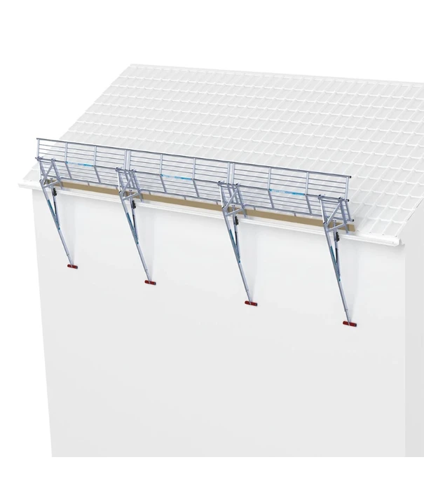 EuroScaffold SGS Edge Dachrandsicherung 9 Meter | Schrägdach bis 60°
