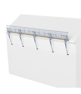 SGS Dachrandsicherung 12 Meter Steildach