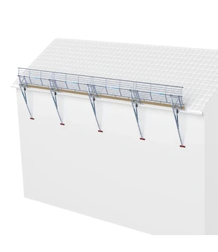 SGS dakrandbeveiliging 12 meter schuin dak