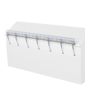 SGS Edge Dachrandsicherung 18 Meter Schrägdach