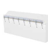 SGS Edge dakrandbeveiliging 21 meter schuin dak
