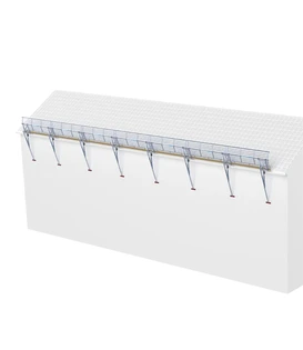 SGS Edge Dachrandsicherung 21 Meter Schrägdach