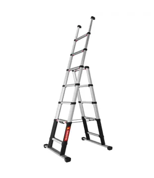 Telesteps Teleskop-Stuffenstehleiter Combi Line 2,3 m