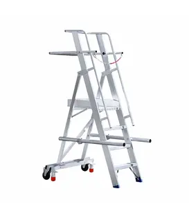 Plate-forme mobile pliable Eurostairs Easy 4 marches