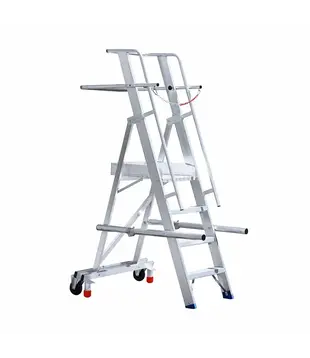 Plate-forme mobile pliable Eurostairs Easy 4 marches